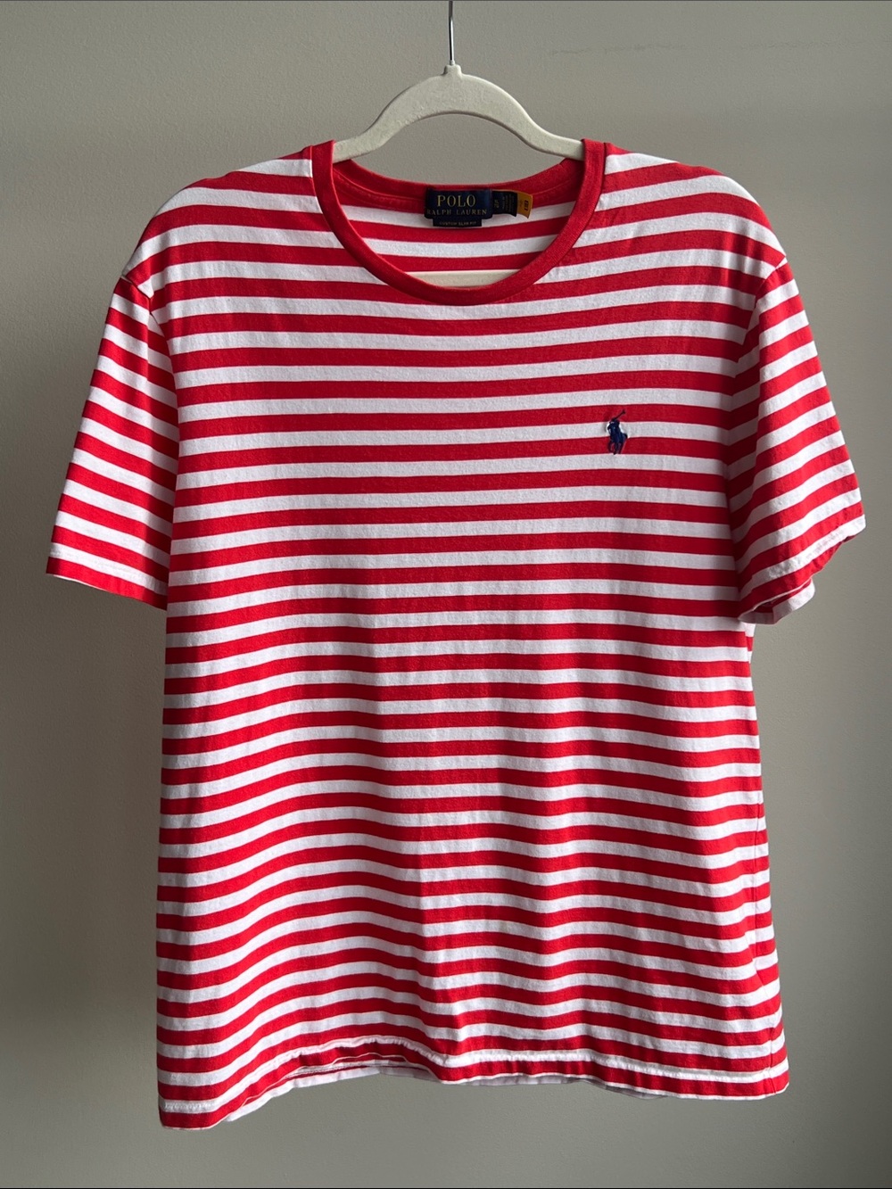 Polo by Ralph Lauren Slim Fit Striped Crewneck Tee